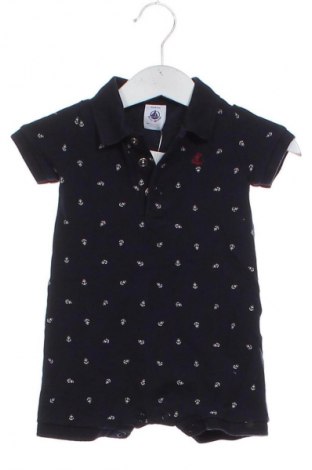 Kinder Overall Petit Bateau, Größe 3-6m/ 62-68 cm, Farbe Blau, Preis € 16,99