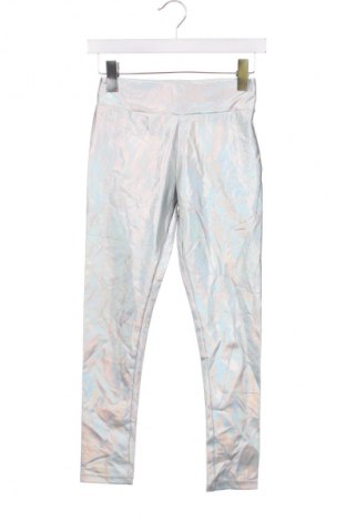 Dziecięce legginsy Zara, Rozmiar 10-11y/ 146-152 cm, Kolor Srebrzysty, Cena 22,99 zł