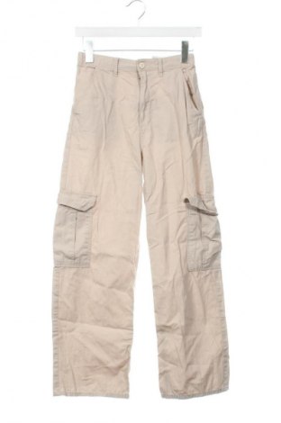 Dziecięce spodnie H&M, Rozmiar 12-13y/ 158-164 cm, Kolor Beżowy, Cena 48,28 zł