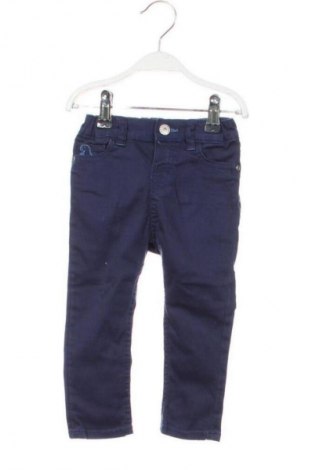 Pantaloni pentru copii H&M, Mărime 9-12m/ 74-80 cm, Culoare Albastru, Preț 56,59 Lei