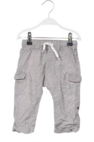 Pantaloni pentru copii H&M, Mărime 9-12m/ 74-80 cm, Culoare Gri, Preț 56,59 Lei