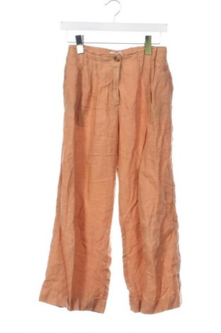 Pantaloni pentru copii Zara, Mărime 12-13y/ 158-164 cm, Culoare Bej, Preț 36,01 Lei