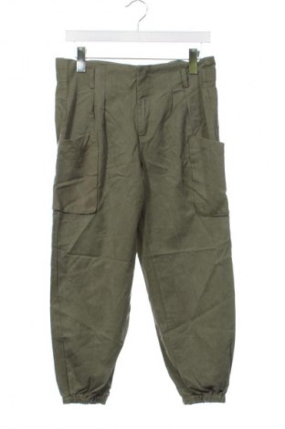 Gyerek nadrág Zara, Méret 12-13y / 158-164 cm, Szín Zöld, Ár 2 800 Ft