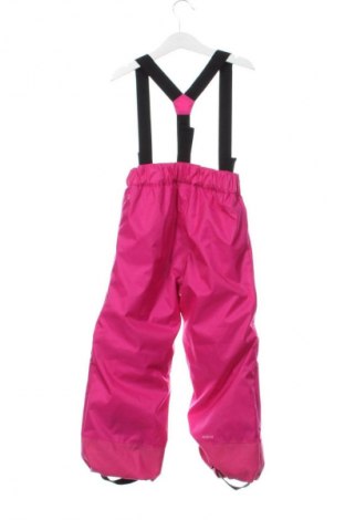 Детски панталон за зимни спортове Decathlon, Размер 4-5y/ 110-116 см, Цвят Розов, Цена 58,00 лв.