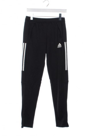 Детско спортно долнище Adidas, Размер 12-13y/ 158-164 см, Цвят Черен, Цена 34,99 лв.