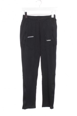 Pantaloni de trening, pentru copii Hummel, Mărime 10-11y/ 146-152 cm, Culoare Negru, Preț 91,99 Lei