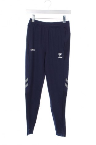 Pantaloni de trening, pentru copii Hummel, Mărime 10-11y/ 146-152 cm, Culoare Albastru, Preț 91,99 Lei