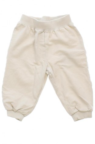 Детско спортно долнище Zara, Размер 9-12m/ 74-80 см, Цвят Екрю, Цена 15,64 лв.