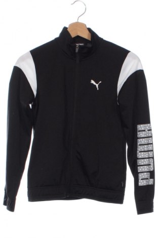 Детско спортно горнище PUMA, Размер 10-11y/ 146-152 см, Цвят Черен, Цена 34,99 лв.