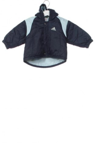 Geacă pentru copii Adidas, Mărime 2-3m/ 56-62 cm, Culoare Albastru, Preț 196,89 Lei