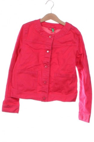 Geacă pentru copii United Colors Of Benetton, Mărime 8-9y/ 134-140 cm, Culoare Roz, Preț 129,99 Lei