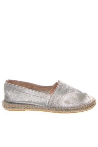 Espadryle Pieces, Rozmiar 38, Kolor Srebrzysty, Cena 78,16 zł
