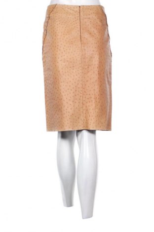 Skórzana spódnica Karen Millen, Rozmiar S, Kolor Brązowy, Cena 614,00 zł