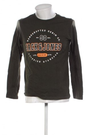 Ανδρική μπλούζα Jack & Jones, Μέγεθος S, Χρώμα Πράσινο, Τιμή 10,00 €