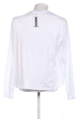 Herren Shirt Weekday, Größe M, Farbe Weiß, Preis € 27,99