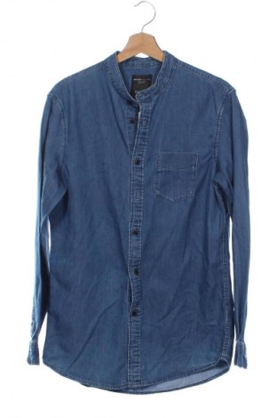 Herrenhemd Bershka, Größe S, Farbe Blau, Preis 20,99 €