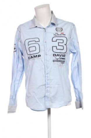 Pánska košeľa  Camp David, Veľkosť L, Farba Modrá, Cena  18,95 €