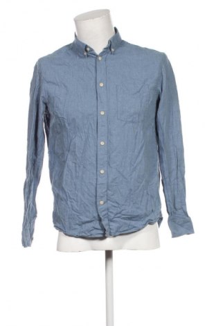 Мъжка риза H&M, Размер M, Цвят Син, Цена 29,99 лв.