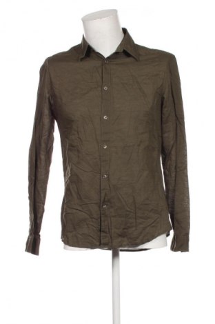 Cămașă de bărbați H&M, Mărime M, Culoare Verde, Preț 98,99 Lei