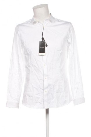 Herrenhemd Jack & Jones, Größe L, Farbe Weiß, Preis € 57,99