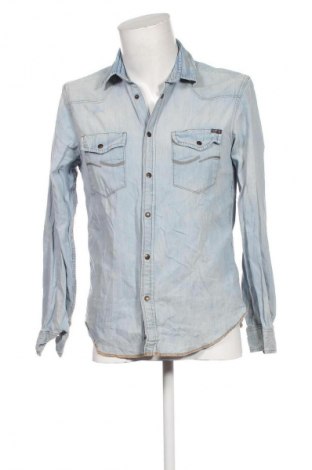 Ανδρικό πουκάμισο Jack & Jones, Μέγεθος M, Χρώμα Μπλέ, Τιμή 21,99 €