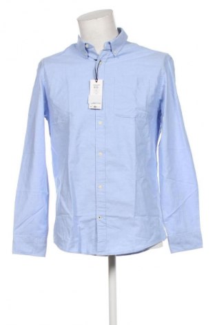 Мъжка риза Jack & Jones, Размер M, Цвят Син, Цена 43,99 лв.