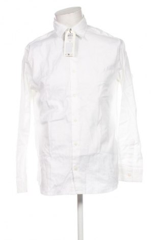 Ανδρικό πουκάμισο Jack & Jones PREMIUM, Μέγεθος M, Χρώμα Λευκό, Τιμή 49,99 €