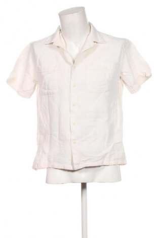 Cămașă de bărbați Pull&Bear, Mărime M, Culoare Ecru, Preț 77,17 Lei