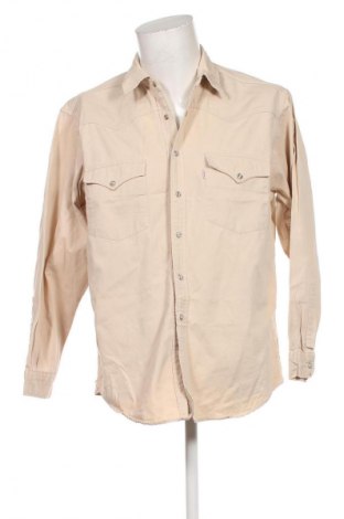 Męska koszula Signature By Levi Strauss & Co, Rozmiar L, Kolor Beżowy, Cena 67,41 zł