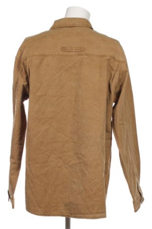 Ανδρικό πουκάμισο Unbranded, Μέγεθος 4XL, Χρώμα  Μπέζ, Τιμή 18,99 €