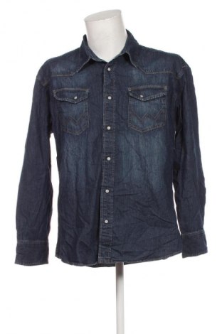 Herrenhemd Wrangler, Größe XL, Farbe Blau, Preis € 38,99