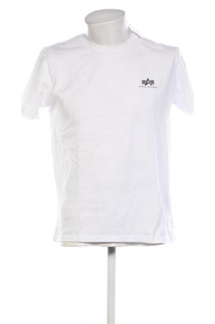 Pánske tričko  Alpha Industries, Veľkosť L, Farba Biela, Cena  36,95 €