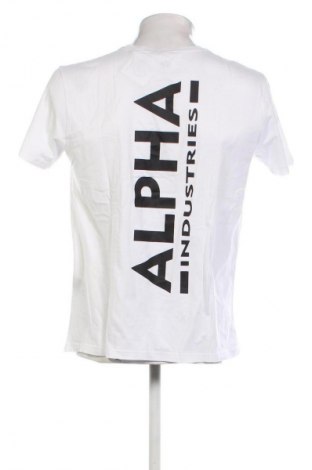 Pánske tričko  Alpha Industries, Veľkosť L, Farba Biela, Cena  36,95 €