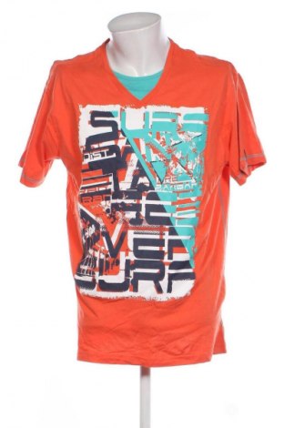 Herren T-Shirt Angelo Litrico, Größe XXL, Farbe Orange, Preis € 10,00