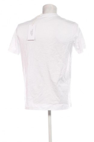 Męski T-shirt Calvin Klein Jeans, Rozmiar M, Kolor ecru, Cena 227,99 zł