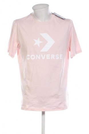 Herren T-Shirt Converse, Größe L, Farbe Rosa, Preis € 43,99