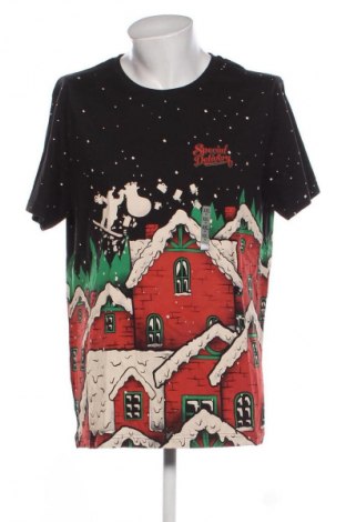 Męski T-shirt Cropp, Rozmiar XXL, Kolor Kolorowy, Cena 76,40 zł