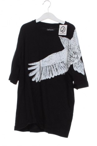 Tricou de bărbați Defacto, Mărime XS, Culoare Negru, Preț 50,00 Lei