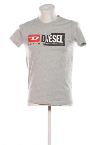 Мъжка тениска Diesel, Размер S, Цвят Сив, Цена 89,99 лв.