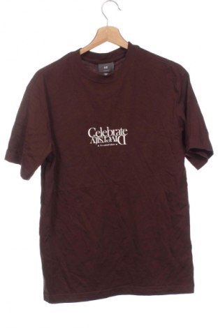 Herren T-Shirt H&M, Größe XS, Farbe Braun, Preis 13,99 €