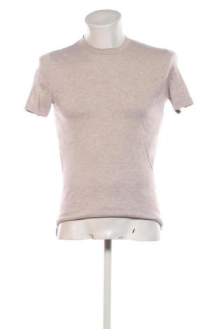 Tricou de bărbați H&M, Mărime S, Culoare Bej, Preț 51,45 Lei