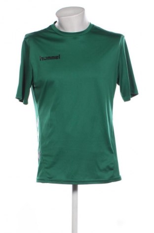 Ανδρικό t-shirt Hummel, Μέγεθος L, Χρώμα Πράσινο, Τιμή 10,00 €