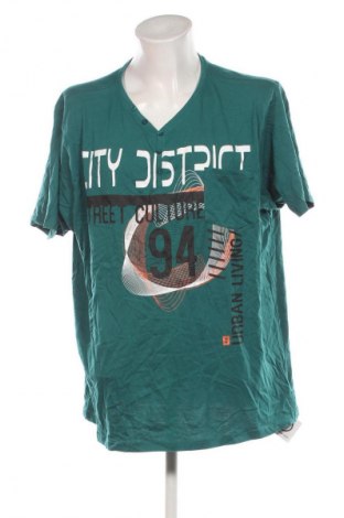 Herren T-Shirt Identic, Größe 4XL, Farbe Grün, Preis € 13,99