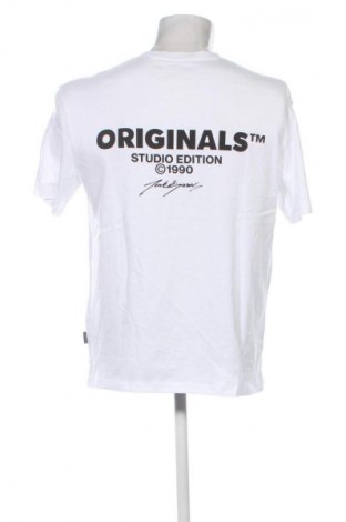 Herren T-Shirt Jack & Jones, Größe M, Farbe Weiß, Preis 28,99 €