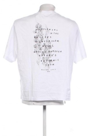 Herren T-Shirt Mustang, Größe M, Farbe Weiß, Preis € 23,99