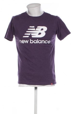 Męski T-shirt New Balance, Rozmiar M, Kolor Fioletowy, Cena 62,00 zł
