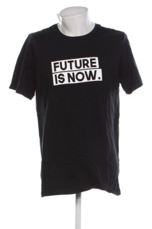 Męski T-shirt Roberto Geissini, Rozmiar XL, Kolor Czarny, Cena 72,99 zł