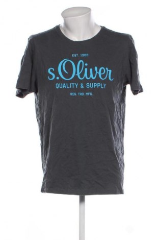 Herren T-Shirt S.Oliver, Größe XL, Farbe Grau, Preis € 10,99