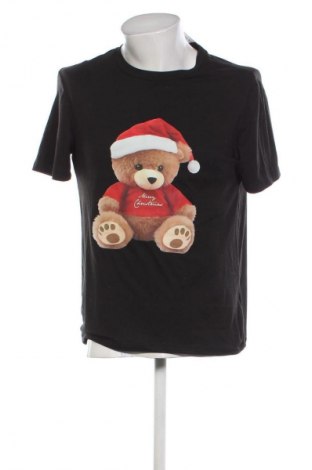 Ανδρικό t-shirt SHEIN, Μέγεθος S, Χρώμα Μαύρο, Τιμή 9,72 €
