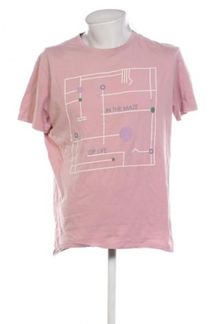 Ανδρικό t-shirt Sinsay, Μέγεθος XXL, Χρώμα Ρόζ , Τιμή 7,88 €